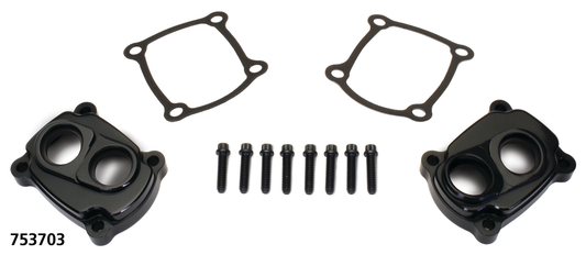 JIMS LOW PROFILE TAPPET COVERS FOR MILWAUKEE EIGHT | Softail | Touring | Trike