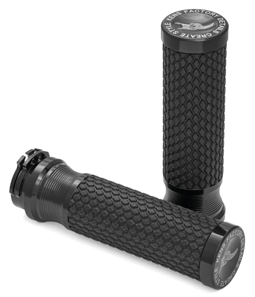 KEN'S FACTORY NEXT LEVEL HANDLEBAR GRIPS | Dyna | Softail | Touring | Trike