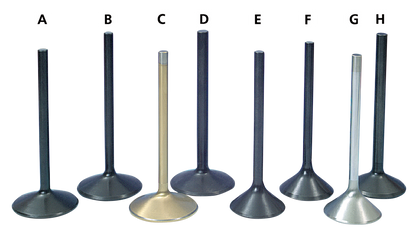 PRECISION MACHINING BLANK STEM OVERSIZE VALVES