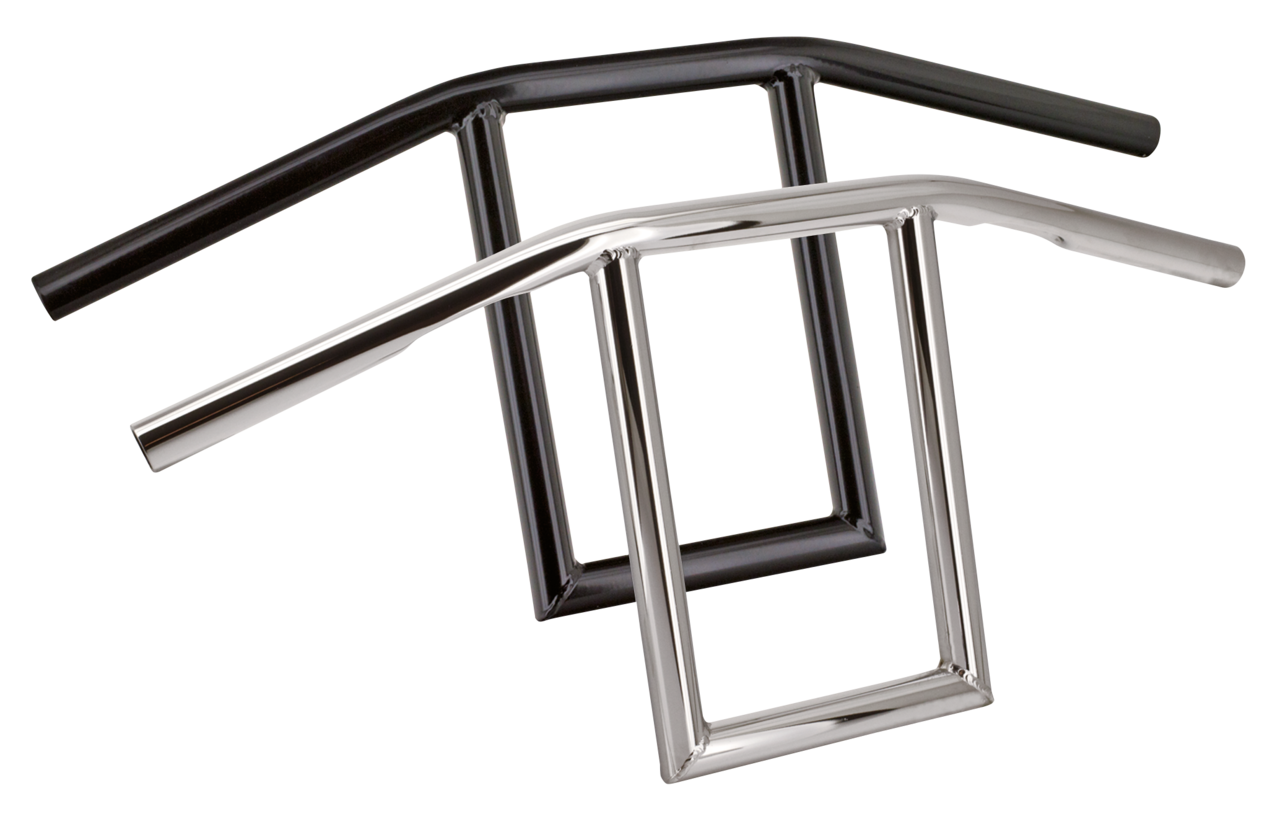 ZODIAC CUSTOM PRODUCTS ONE INCH DIAMETER WINDOWS HANDLEBARS | Big Twin | Dyna | FX | FXR | KH | Kingpin | KR | Servi-Car | Softail | Sportster | Touring | XR