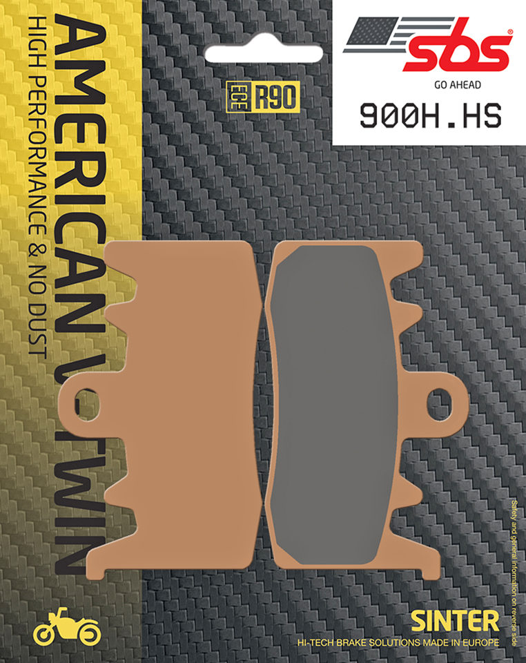 SBS FRONT DISC BRAKE PADS | Adventure Touring | Challenger | EV | FTR | Pursuit | RH Sportster | Touring