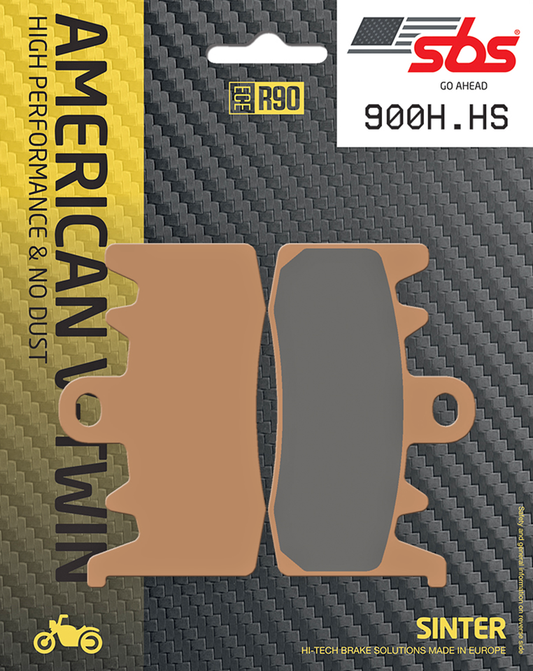 SBS FRONT DISC BRAKE PADS | Adventure Touring | Challenger | EV | FTR | Pursuit | RH Sportster | Touring