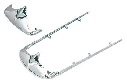 "V" STYLE FENDER TIPS AND TRIM | Big Twin | Servi-Car | Touring