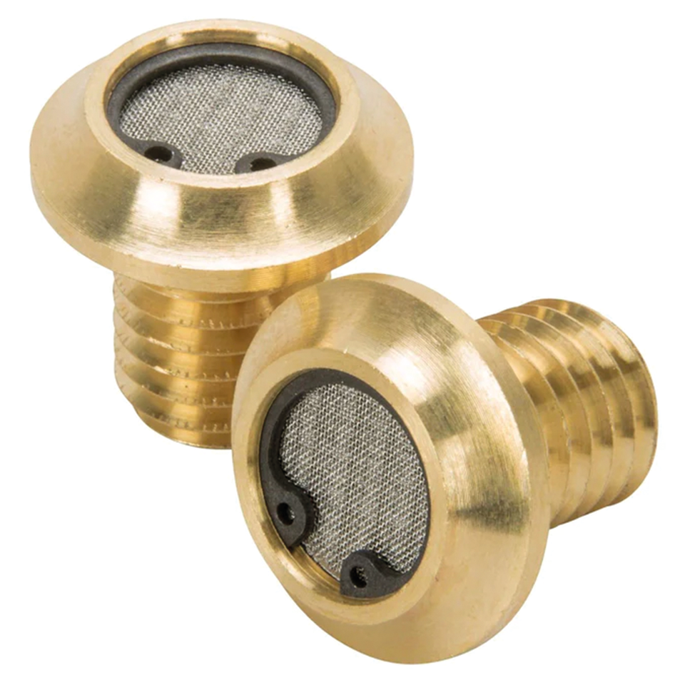 LOWBROW CUSTOMS RADIUS BREATHING BREATHER BOLTS | Dyna | FXR | Softail | Sportster | Touring