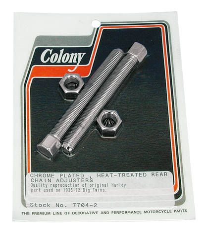 COLONY REAR AXLE ADJUSTERS | Big Twin