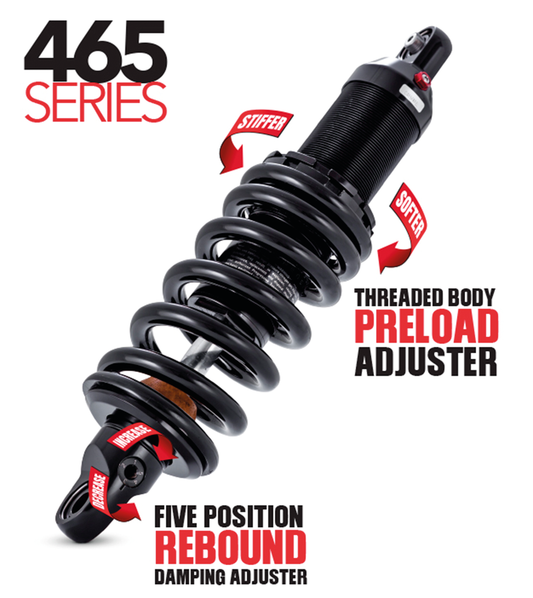 PROGRESSIVE SUSPENSION REAR SHOCKS FOR MILWAUKEE EIGHT SOFTAIL | Softail