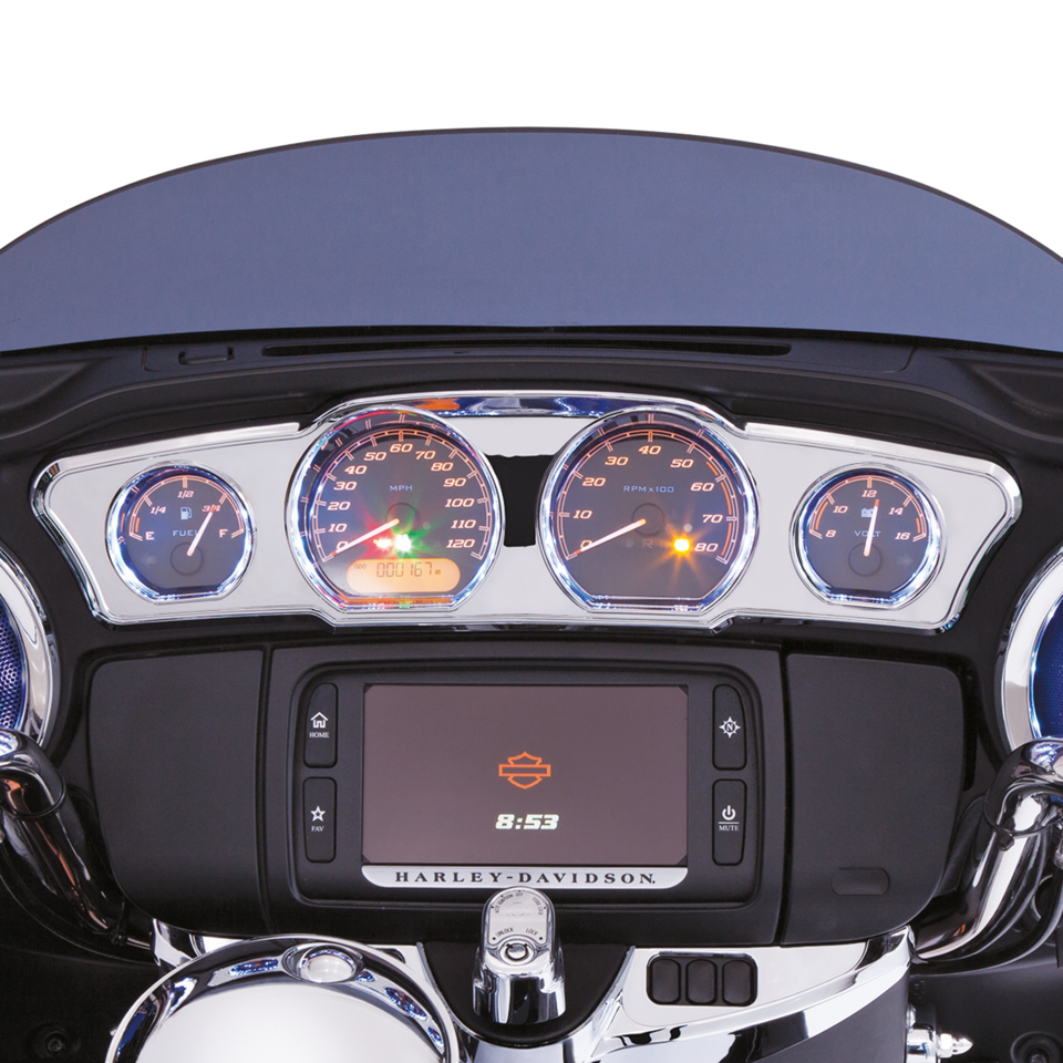 CIRO CHROME DASH ACCENT | Touring