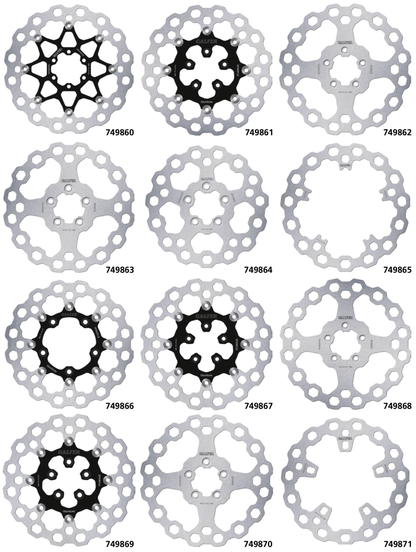 GALFER "CUBIQ" DISC BRAKE ROTORS | Dyna | Softail | Sportster | Touring