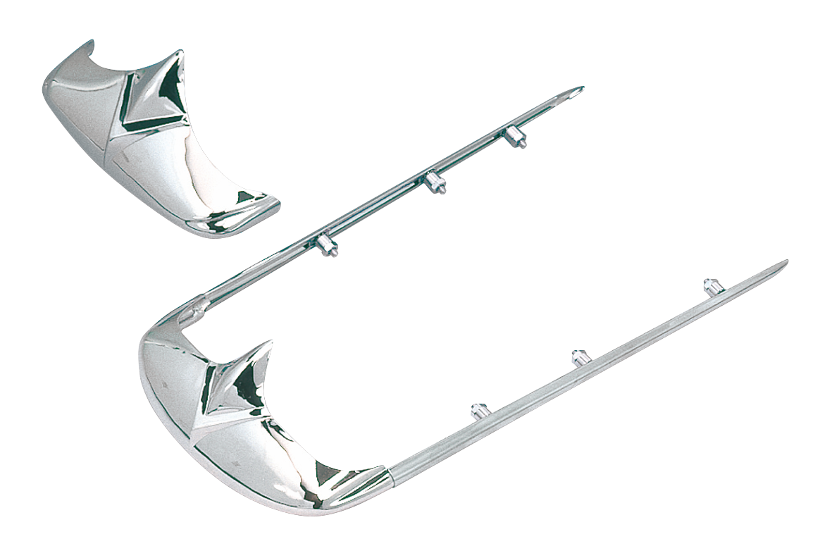 "V" STYLE FENDER TIPS AND TRIM | Big Twin | Servi-Car | Touring