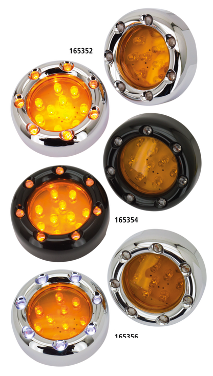ZODIAC DUO LED KITS FOR DEUCE STYLE TURN SIGNALS
