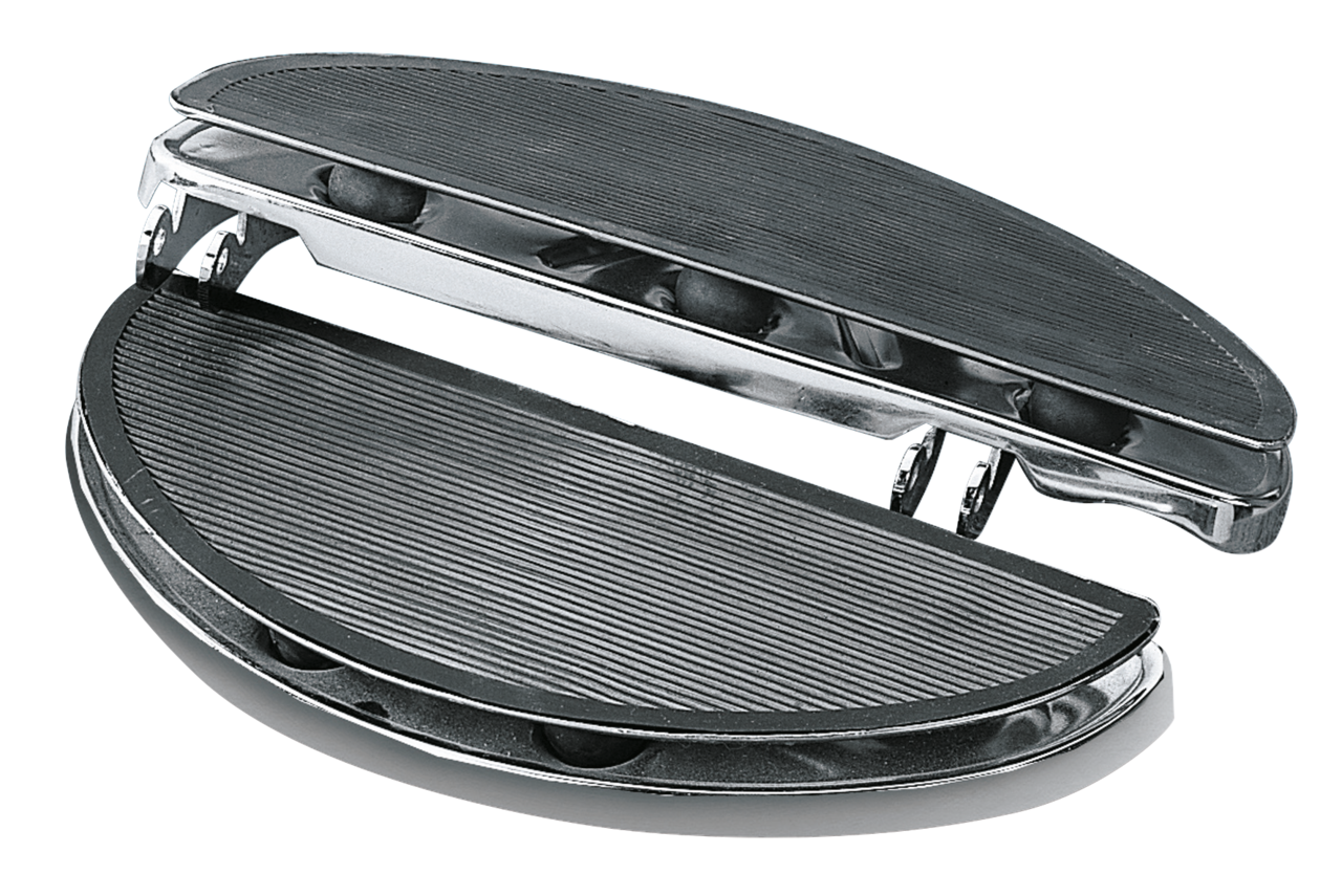 LATE MODEL "SHAKER" MOON DRIVER FLOORBOARDS | Dyna | Softail | Touring | Trike