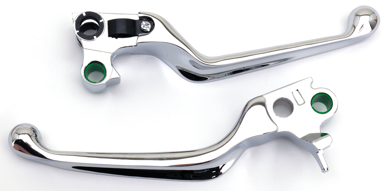 Fits 1982 thru 1995 Big Twin and Sportster models, Brake and clutch lever set