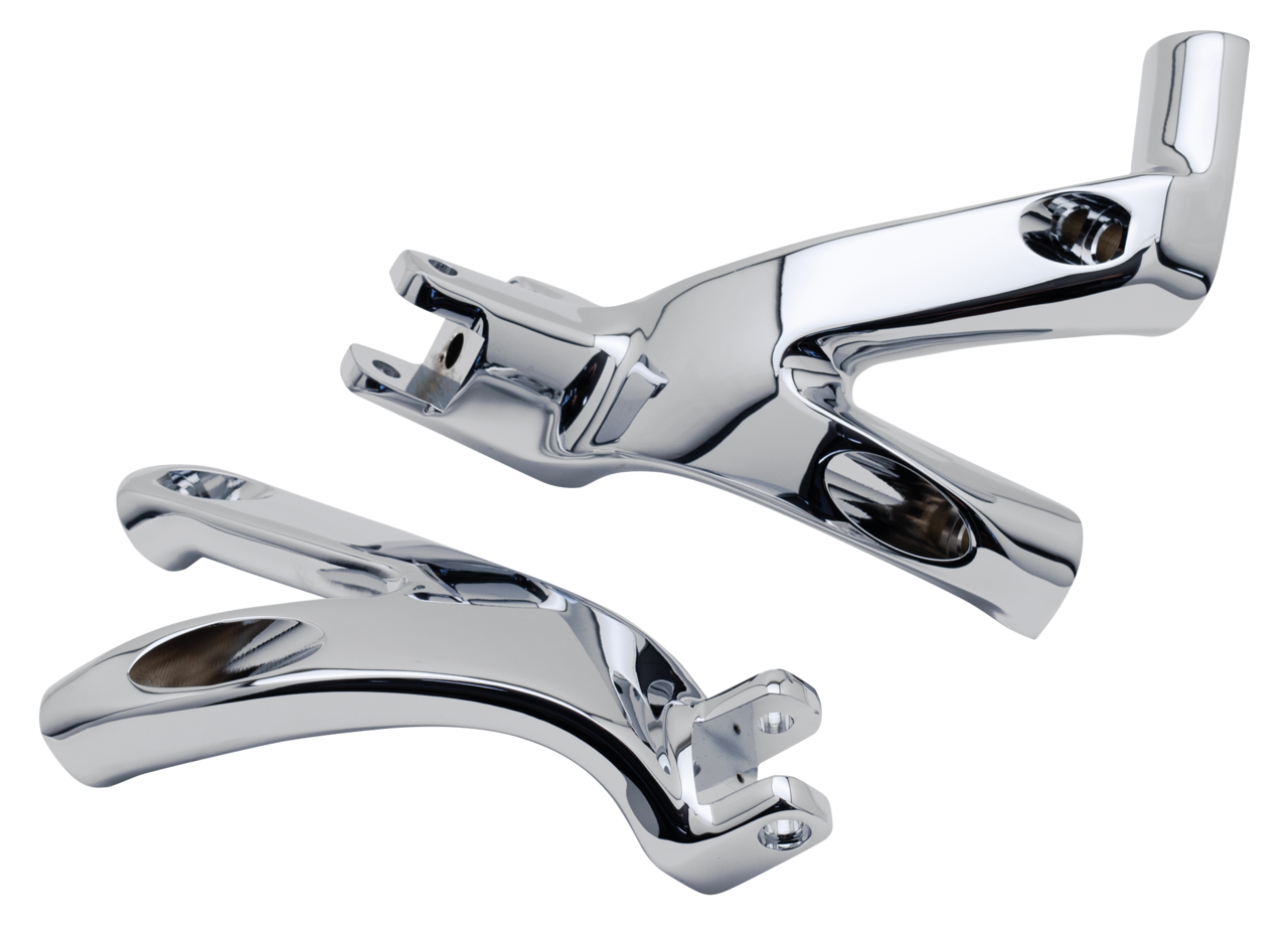 FLOORBOARD TO FOOT PEG CONVERSION BRACKETS FOR MILWAUKEE EIGHT SOFTAIL | Softail
