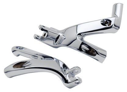 FLOORBOARD TO FOOT PEG CONVERSION BRACKETS FOR MILWAUKEE EIGHT SOFTAIL | Softail