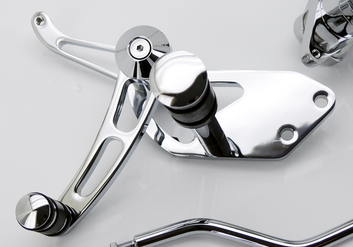 BILLET ALUMINUM FORWARD CONTROL KIT FOR DYNA | Dyna