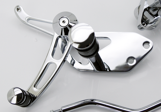 BILLET ALUMINUM FORWARD CONTROL KIT FOR DYNA | Dyna