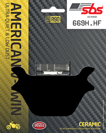 SBS REAR DISC BRAKE PADS | EV | FTR