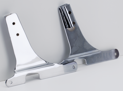 RIGID MOUNT MINI LOW BOY SISSY BARS - Mini Low Boy, Height: 34cm

Zodiac offers a complete line of very stylish, chrome plated sissy bars for almost all Harley-Davidson models. Side plates and uprights have to be ordered separately.