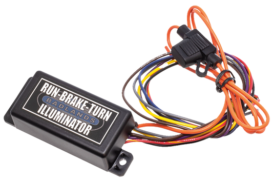 BADLANDS ILLUMINATOR | Big Twin | Chief | Cross Country | Cross Roads | Cruiser | Dyna | EV | FX | FXR | Hammer | Jackpot | Judge | Kingpin | RS | Servi-Car | Softail | Spirit | Sportster | Touring | Trike | Tube frame | V-Rod | Vegas | Vision | XB | XR