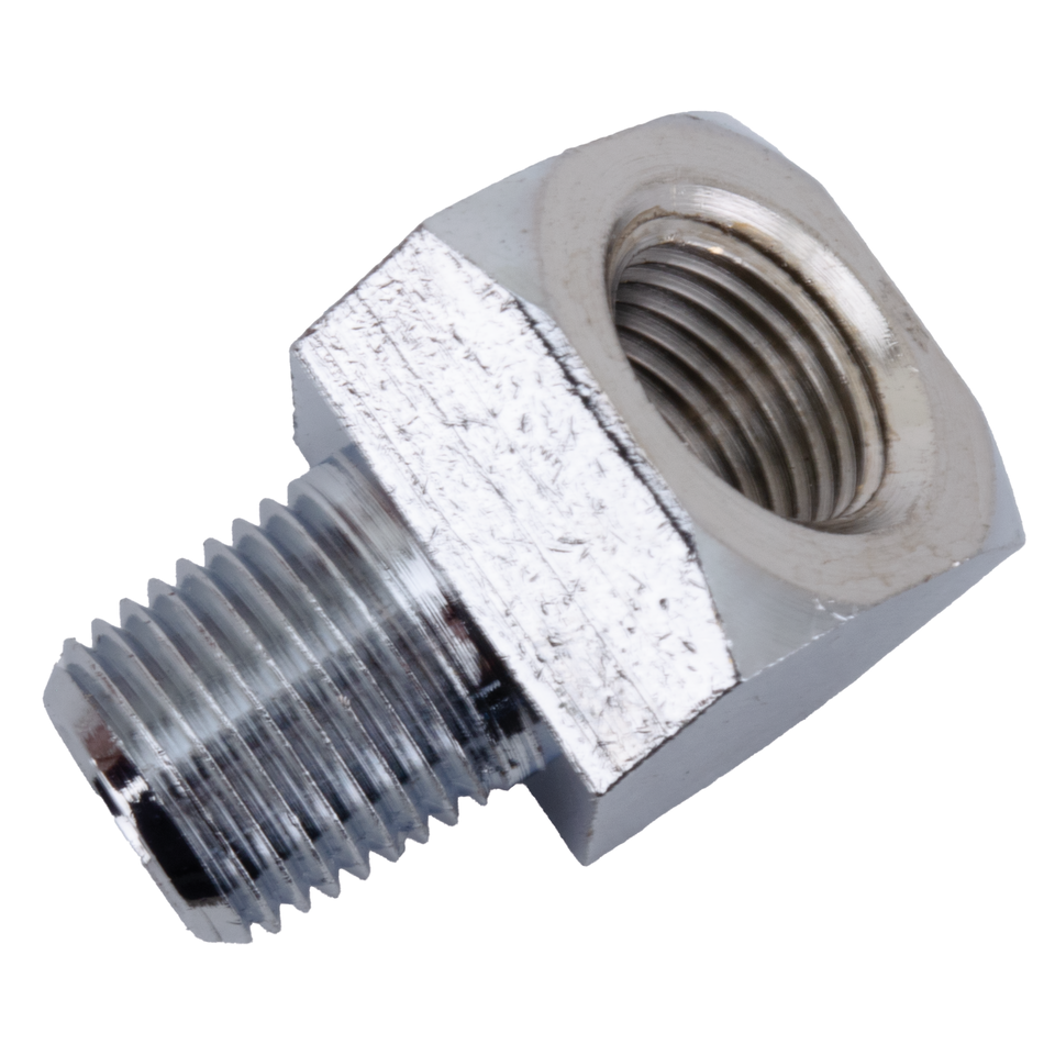 CHROME PLATED OIL GAUGE FITTINGS
