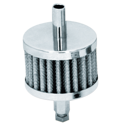 CHROME BREATHER FILTERS
