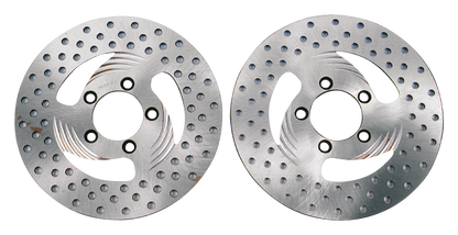 REV"O"LUTION "DIRECTIONAL" DISC BRAKE ROTORS | Big Twin | FX