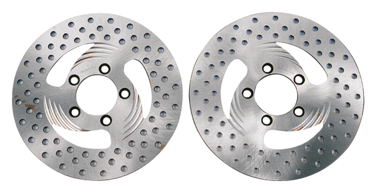 REV"O"LUTION "DIRECTIONAL" DISC BRAKE ROTORS | Big Twin | FX