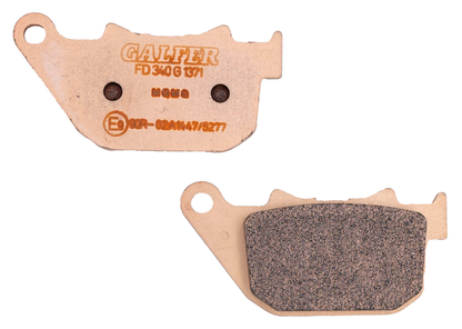GALFER REAR DISC BRAKE PADS | EV | FTR