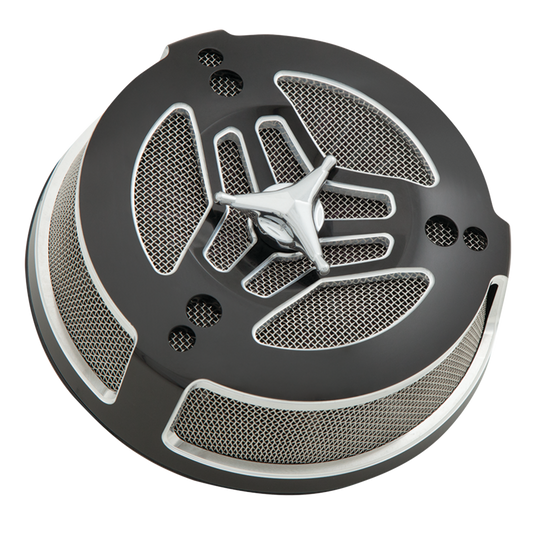 CIRO TRI-BAR AIR CLEANER | Dyna | Softail | Touring | Trike