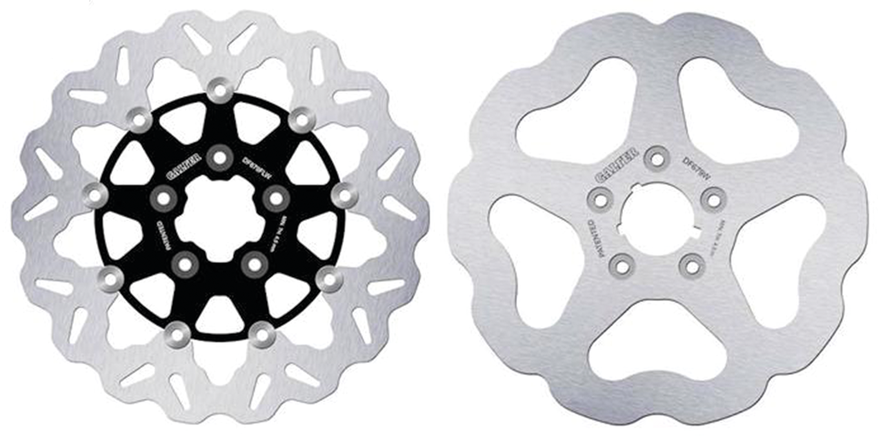 GALFER "WAVE" DISC BRAKE ROTORS | Big Twin | Dyna | FX | FXR | Softail | Sportster | Touring