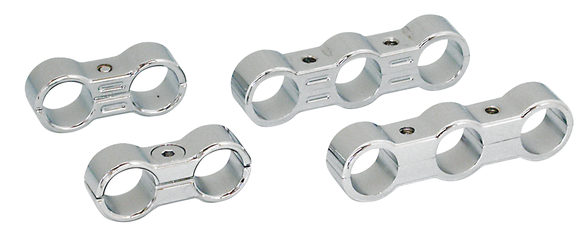 BILLET OIL LINE, FUEL LINE HOSE AND PLUG WIRE SEPARATORS