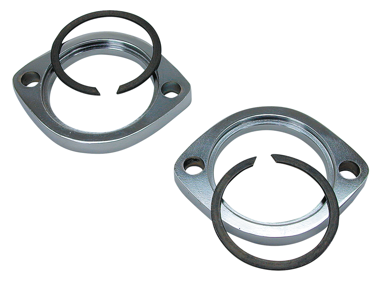 EXHAUST MOUNTING FLANGE AND RETAINING RING KITS | Adventure Touring | Big Twin | Dyna | FX | FXR | RS | Softail | Sportster | Street | Touring | Trike | Tube frame | V-Rod | XB