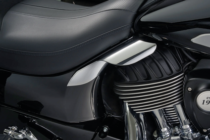 UNDER SEAT MOUNTED HEAT DEFLECTORS FOR INDIAN | Chief | Roadmaster | Springfield