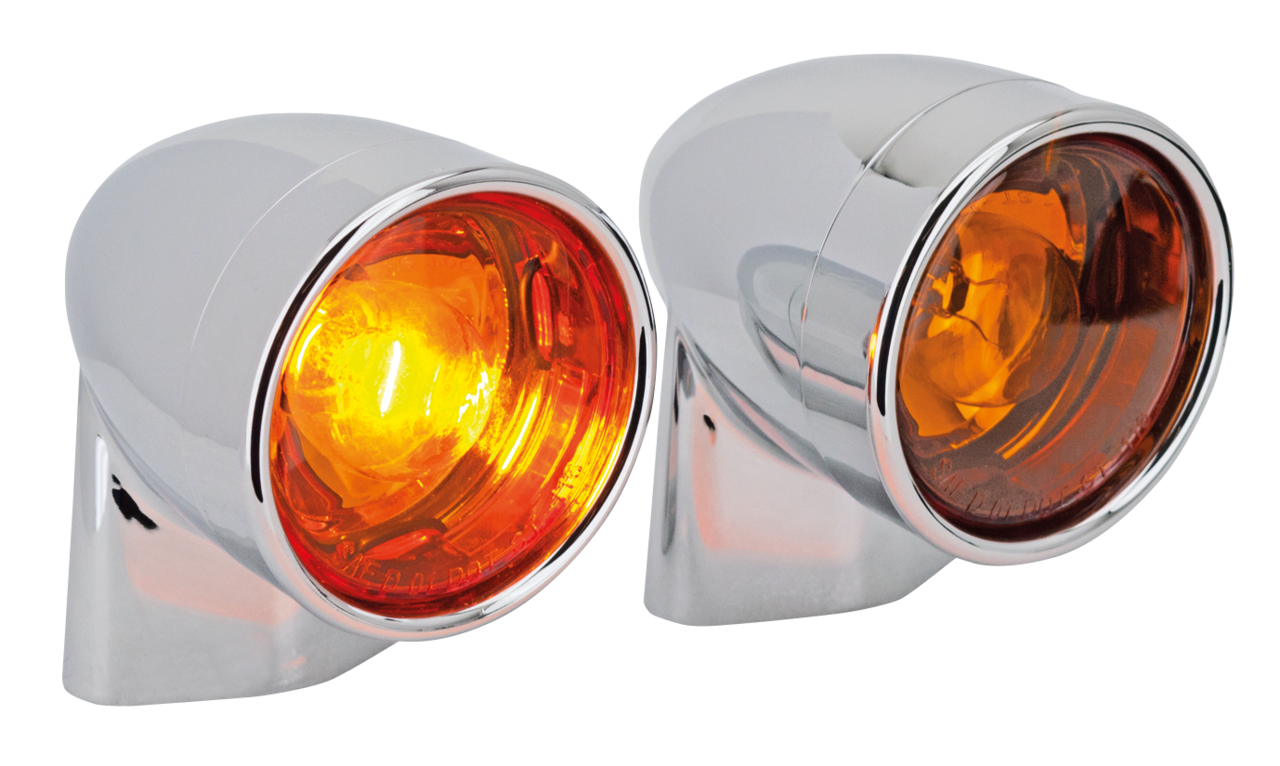 GENUINE ZODIAC REVOX BULLET TURN SIGNALS