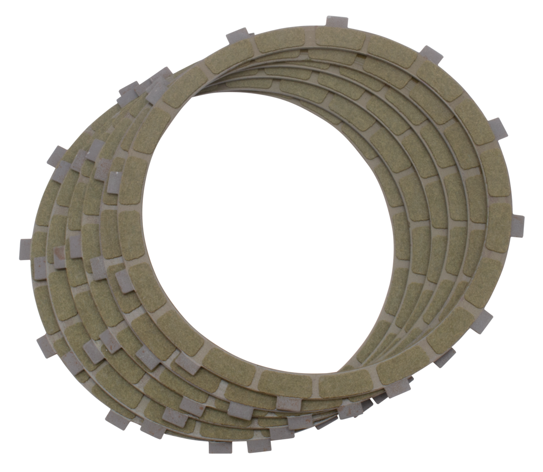 Fits Ironhead Sportster 1971-1984. Can be used in with OEM or aftermarket steel drive plates., The best clutch set-up available for these models, kit with 8 bonded friction plates and spacers (OEM 37985-71)