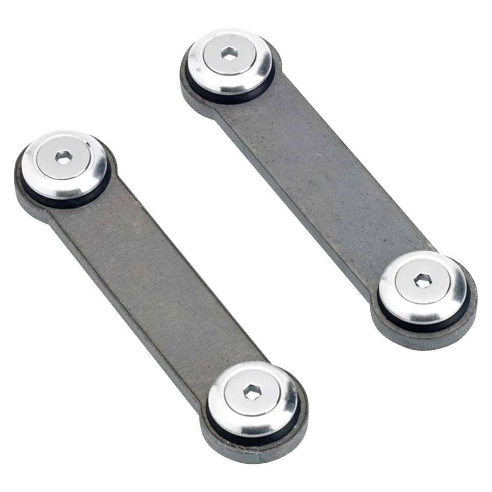 LOWBROW CUSTOMS WELD-ON UNIVERSAL GAS TANK MOUNT KIT