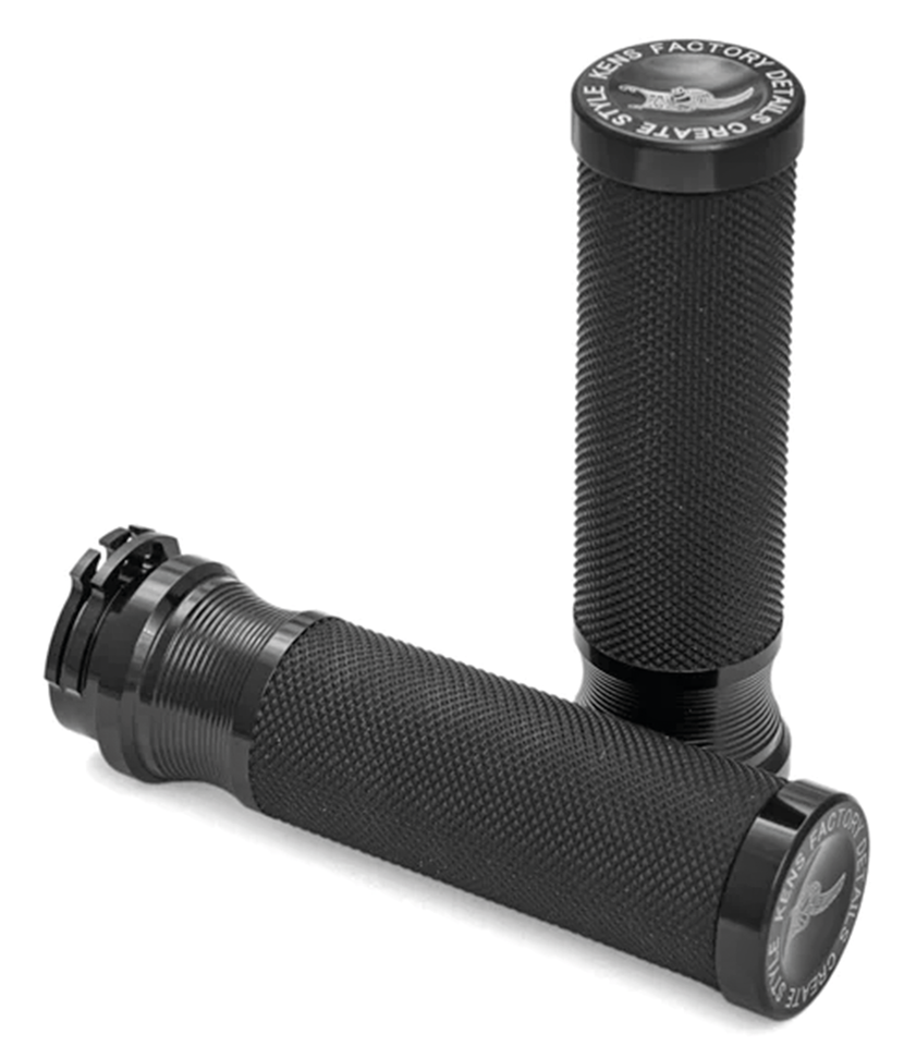 KEN'S FACTORY NEXT LEVEL HANDLEBAR GRIPS | Dyna | Softail | Touring | Trike