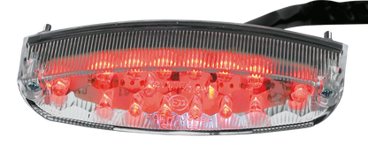 EU APPROVED UNIVERSAL LED CLEAR LENS TAILLIGHT