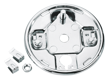 CHROME REAR BRAKE BACKING PLATES | Big Twin