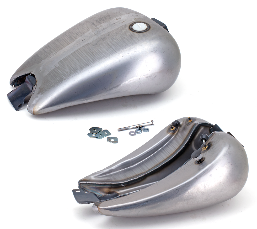 ONE PIECE STRETCHED SMOOTH TOP STEEL GAS TANK FOR FXR Single cap (style B)