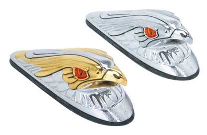 EAGLE'S HEAD FENDER ORNAMENT WITH LIGHT