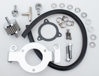 AIR CLEANER SUPPORTS & ADAPTERS FOR 2008-2017 THROTTLE-BY-WIRE TWIN CAM | Dyna | Softail | Touring | Trike