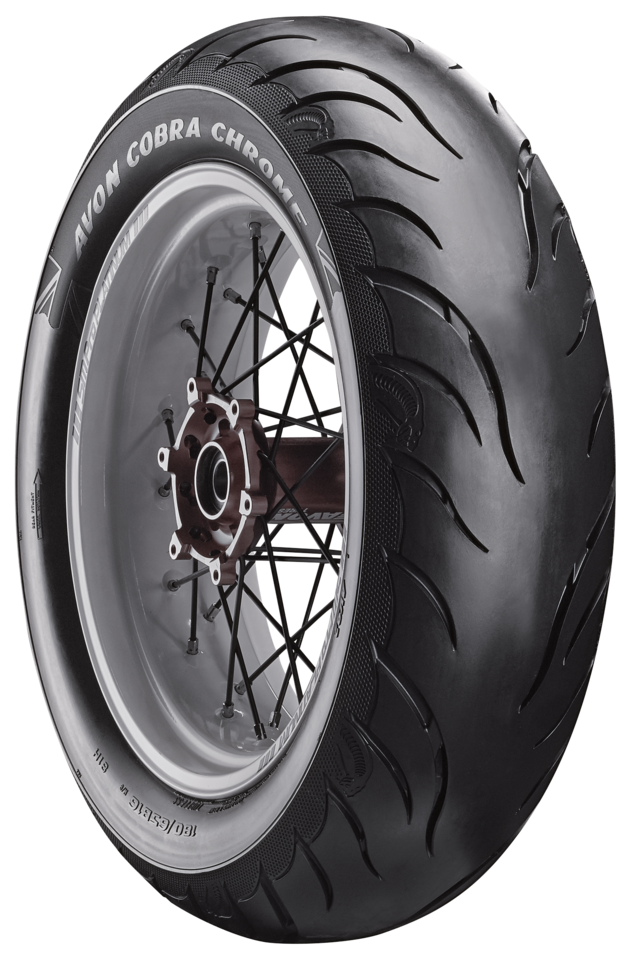 AVON COBRA CHROME TIRES | Big Twin | Dyna | Softail | Sportster | Touring | Trike
