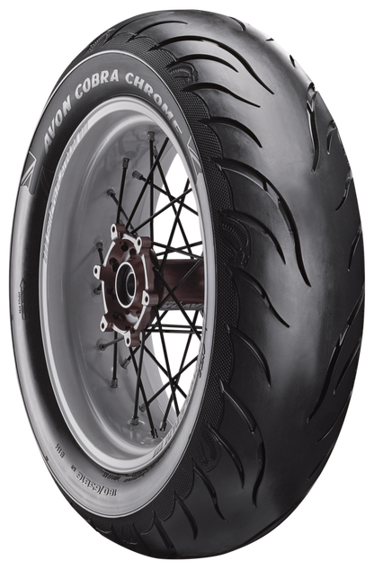 AVON COBRA CHROME TIRES | Big Twin | Dyna | Softail | Sportster | Touring | Trike