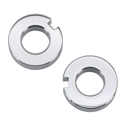 CHROME AXLE ADJUSTER SPACERS FOR SOFTAIL