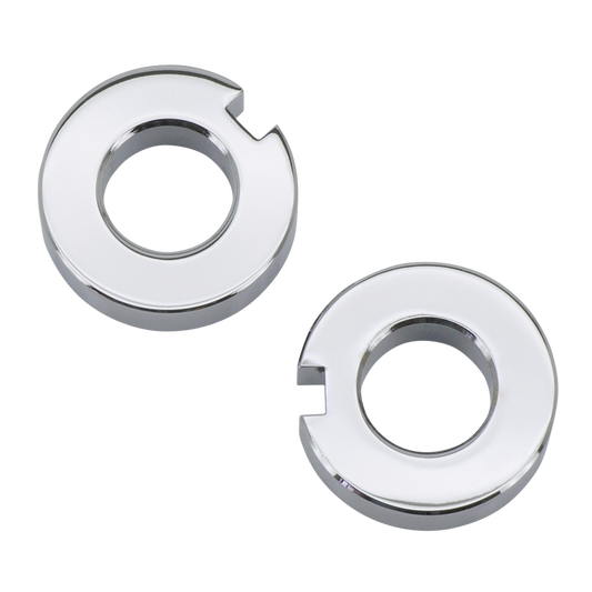 CHROME AXLE ADJUSTER SPACERS FOR SOFTAIL