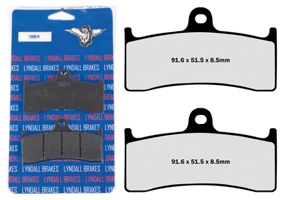 LYNDALL BRAKE PAD SETS, REAR | Dyna | FXR | Softail | Sportster