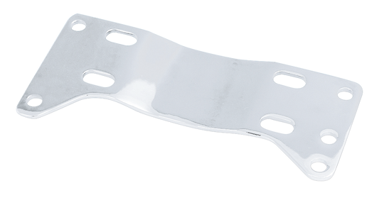 TRANSMISSION MOUNTING PLATES FOR SOFTAIL - Transmission mounting plate, chrome

An exact reproduction of the 5 Speed transmission mounting plate as used on all 5 Speed Softail 1987-1999 (OEM 47698-86B). Will also fit our Wide-Tail Softail frame. | Softail