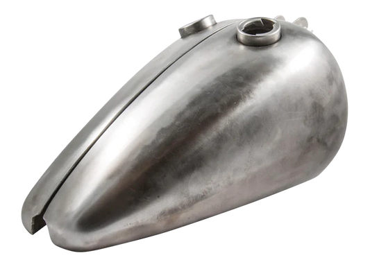 LOWBROW CUSTOMS WX STYLE SPLIT GAS TANKS FOR EARLY BIG TWIN | Big Twin