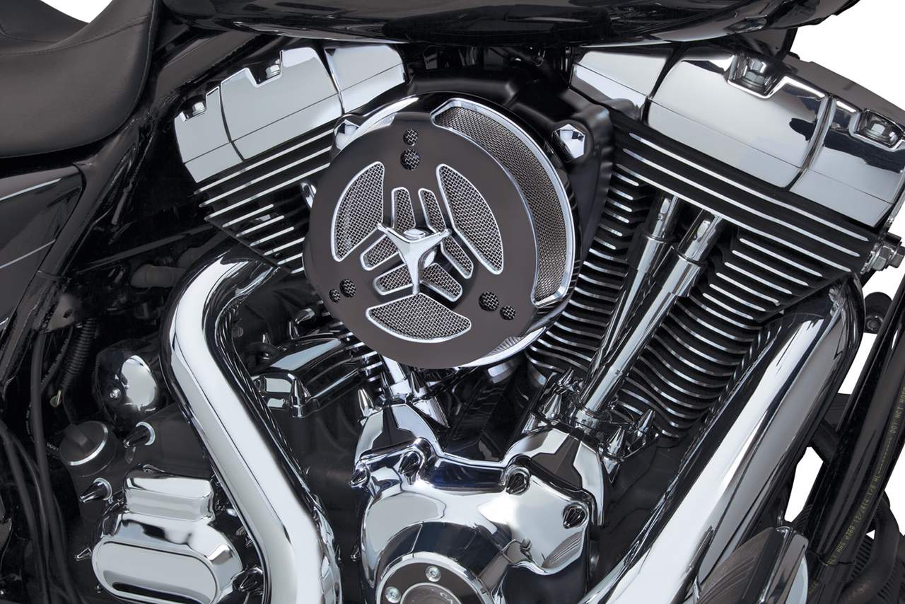 CIRO TRI-BAR AIR CLEANER | Dyna | Softail | Touring | Trike